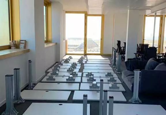 Démontage et remontage de mobilier de bureau