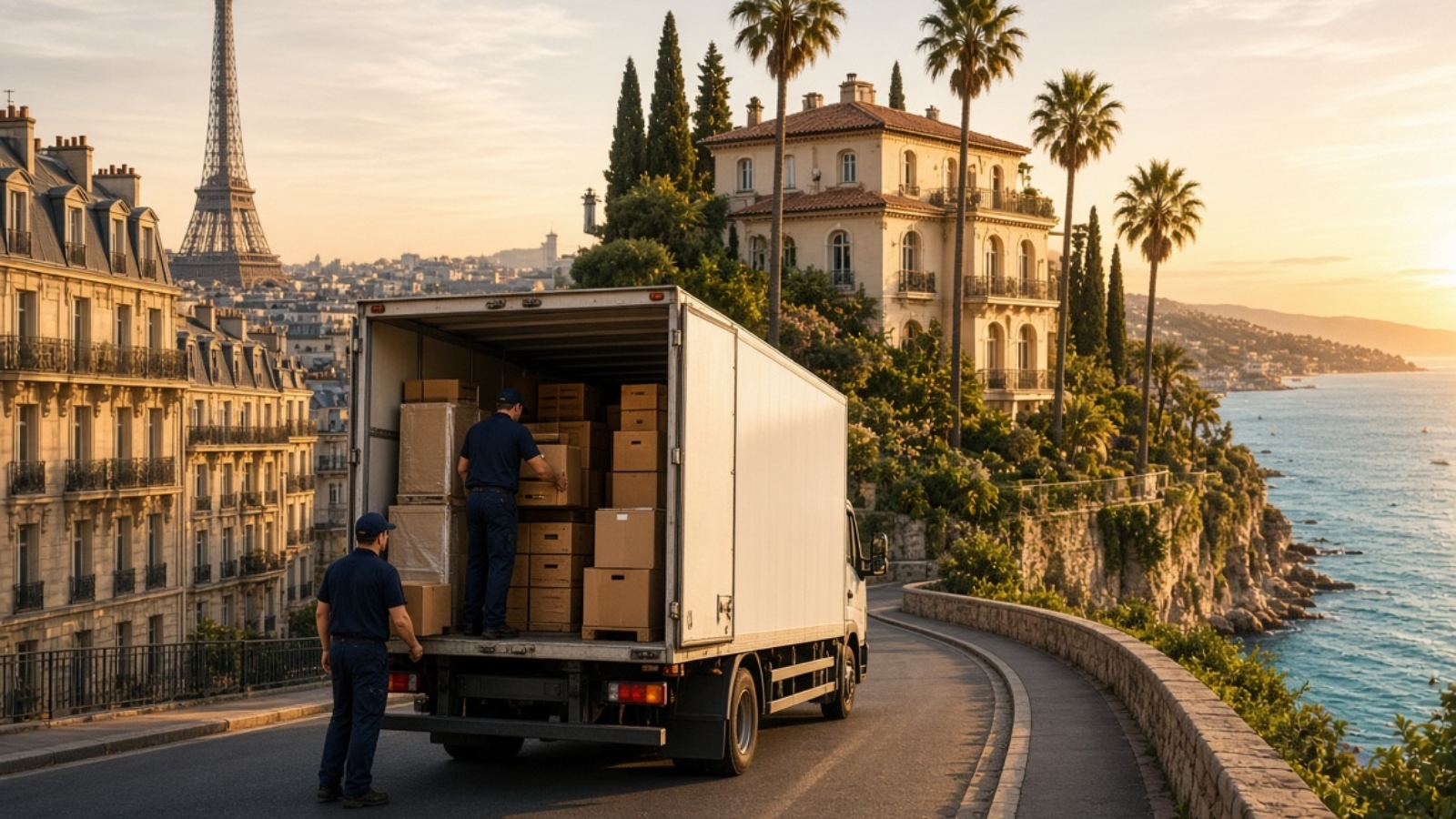 paris cannes demenagement